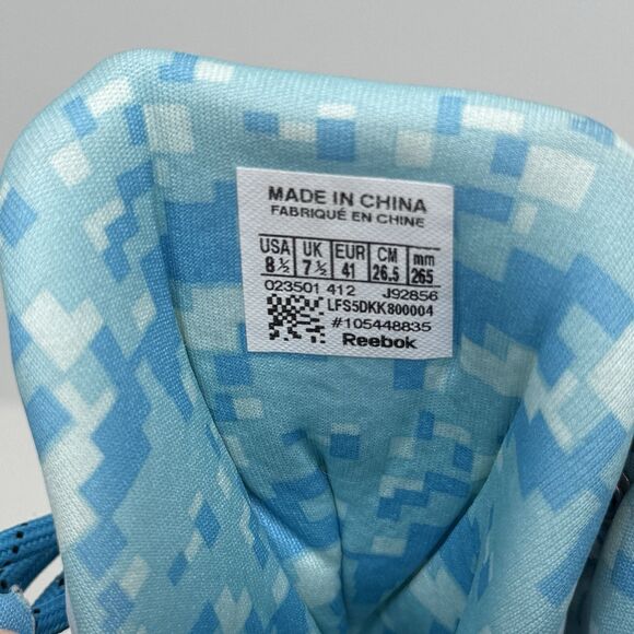 Reebok Pump Omni Lite J92856 Hexalite White Buzz/Blue Men’s Size 8.5 Dee Brown - Picture 7 of 13